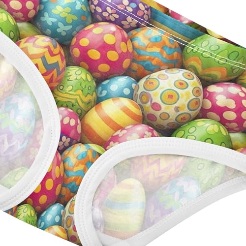 Girls Underwear Toddlers 2t Cotton Cute Panties Girl Stylish Kids Briefs Undies Colorful Easter Eggs Stripes4