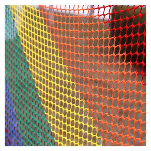 WXQTM Red Protección para Caravanas Resistente A La Intemperie Y A La Abrasión Barandillas Poliéster sin Nudos Escaleras Adecuadas para Parques Infantiles 3x6m(9.8x19.7ft)