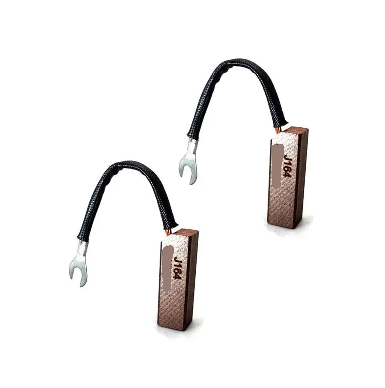 Zestaw 10 szczotek węglowych do generatora miedzi o wysokiej czystości J164 (12,5 x 12,5 x 35 mm, 8 x 10 x 25 mm i 10 x 12,5 x 45 mm, 8/10/12,5/25/30/32/35/40 mm
