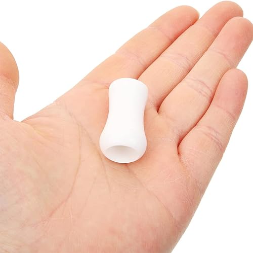 Miniatura 2 de Healvian 8 tiradores de bola con colgante de rodillo para cortinas enrollables, extremos de cordón transparente, borlas, perillas para persianas,