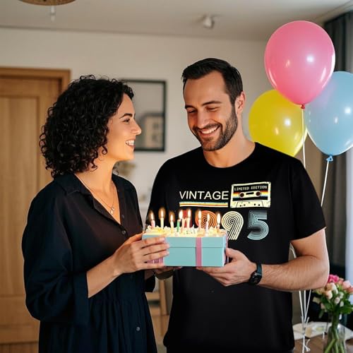 Vintage 1995 T Shirts for Men 30th Birthday Gifts for Men Dad Fathers Day Birthday Gifts for Husband Friend 1995 Tshirt4