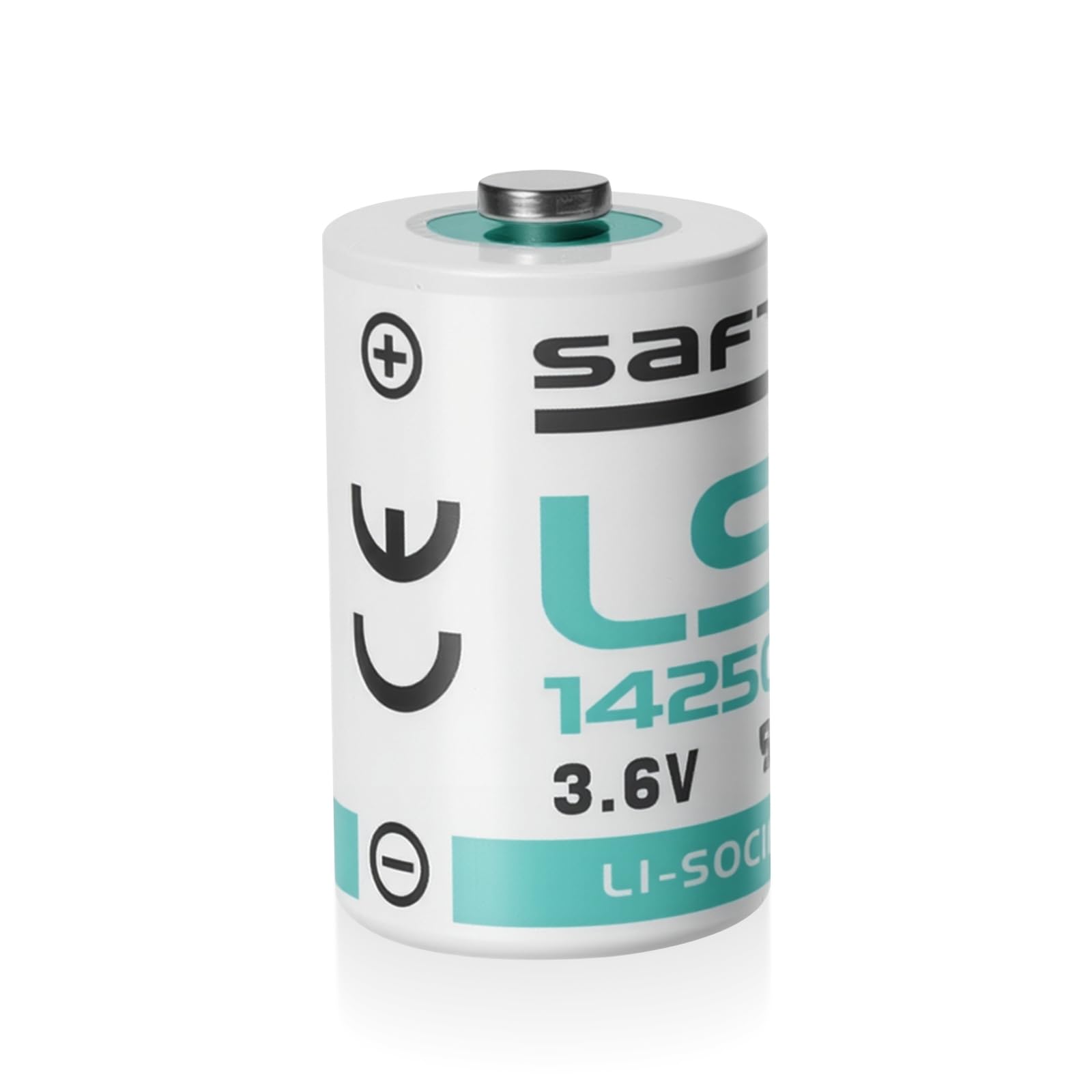 JOZELNK 1 X LS14250 1/2 AA 3.6V Batteries 1200mAh, for Dog Collar Watch R9 Leash 14250 PLC Computer Memory Battery