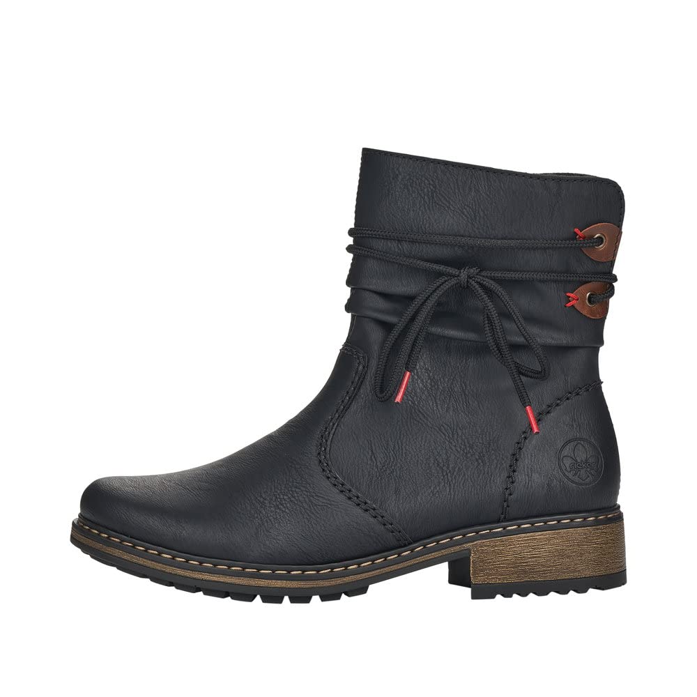 Rieker Damen Biker Boots Z68M1, Frauen Stiefeletten