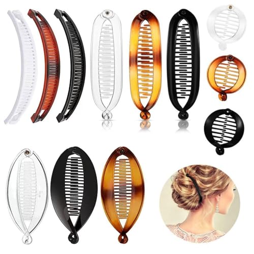 XFSRG 12 Piezas Pinzas Pelo Mujer Retro Clip Antideslizante Pinza Pelo Ideales para Peinados de Diario y Fiesta