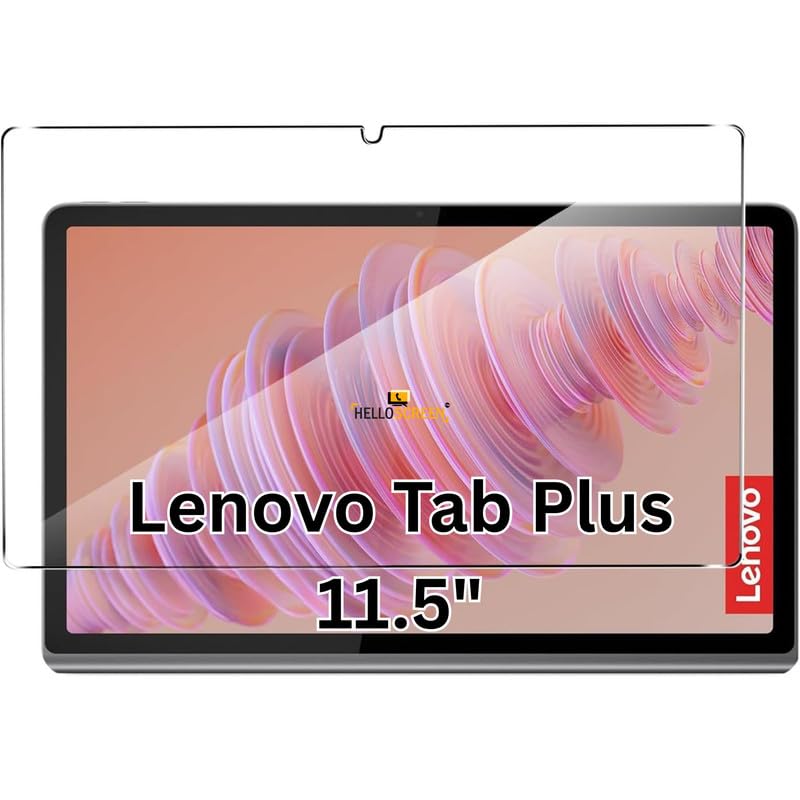 Image of Screen Protector for Lenovo Tab Plus 11.5 inch, |1 Pack| HD Clear Flexible PET Film, 9H Hardness, Anti-Scratch, Bubble-Free Install (Not Tempered Glass)