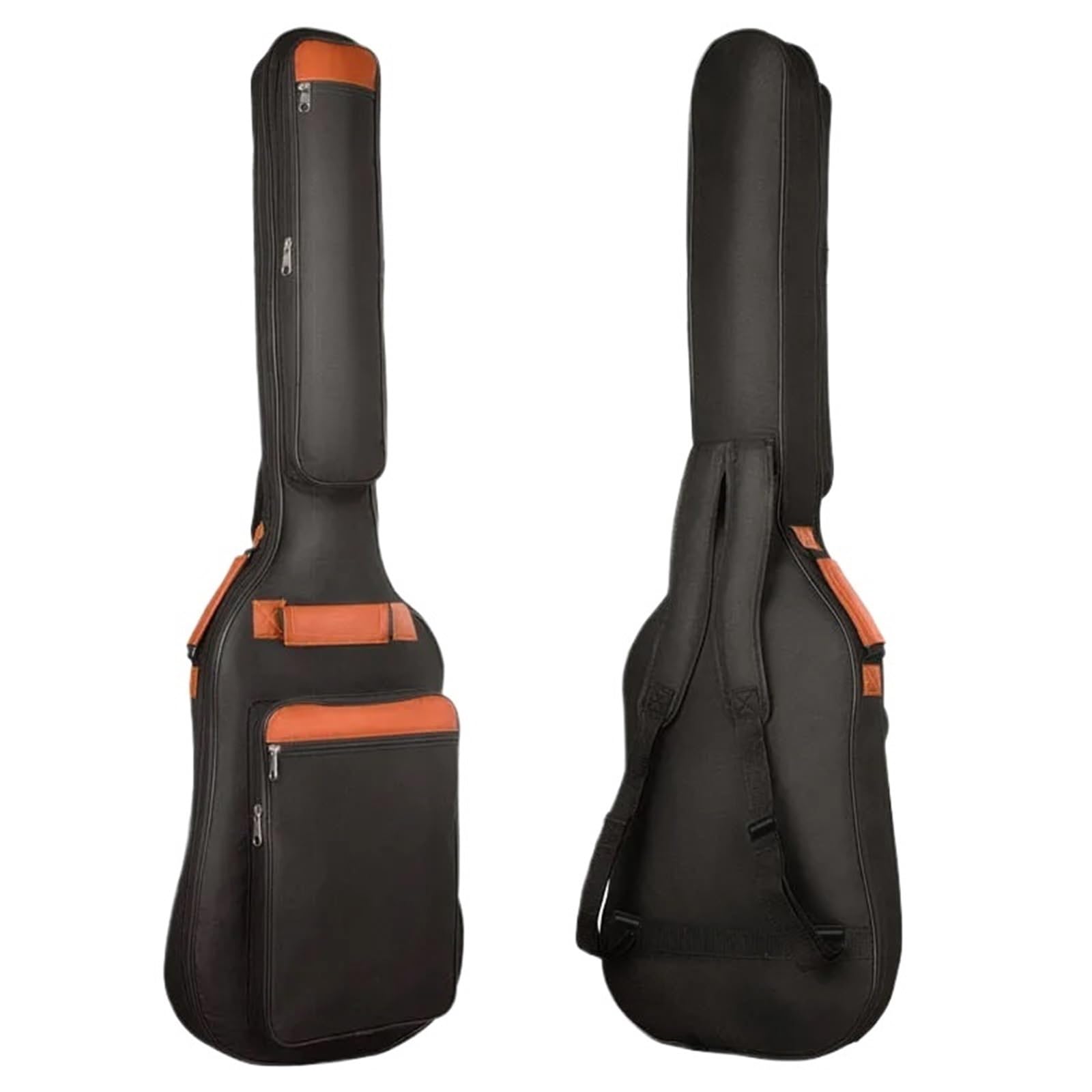 Mochila de Tela Acolchada Suave for Guitarra eléctrica, bajo, Funda Transporte, for para Transportar Guitarras(Bass Bag)