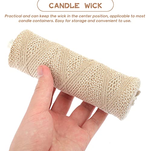 STOBOK 150m Rollo de Pabilos de Algodón para Velas miniatura 7