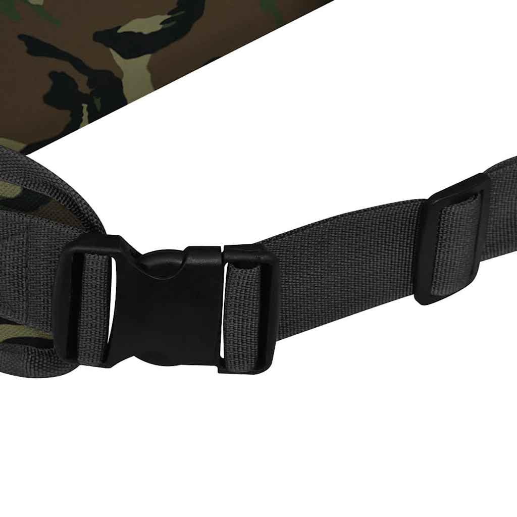 Armeerucksack 65 L Camouflage aus 600D Polyester wasserabweisend, gepolsterte Schultergurte und Hüftgurt, 43 x 21 x 70 cm, für Wandern, Camping, Reise und Outdoor