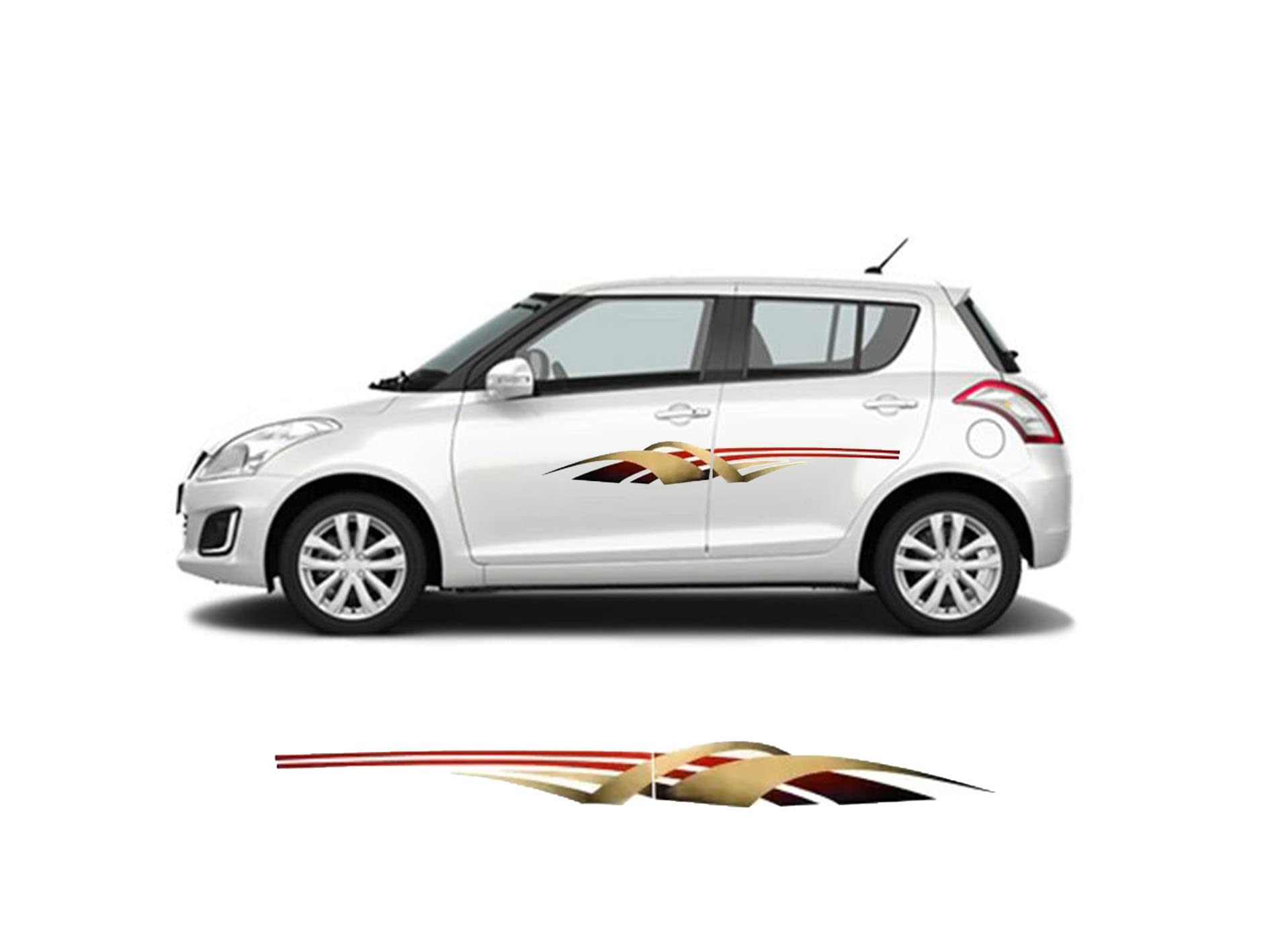 AutoDecals Sticker & Decal for Car | Stickers for Car | Multicolor