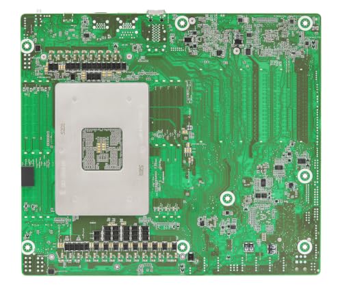 Image of Asrock Rack Motherboard AMPONED8-2T /BCM CEB Single-Socket AmpereOne Processor Server Board | Supports 6X PCIe 5.0 x16, 8X DDR5 DIMM, Dual 10GbE LAN, 2X MCIO (PCIe 5.0 x8), 1x PCIe 5.0 M.2
