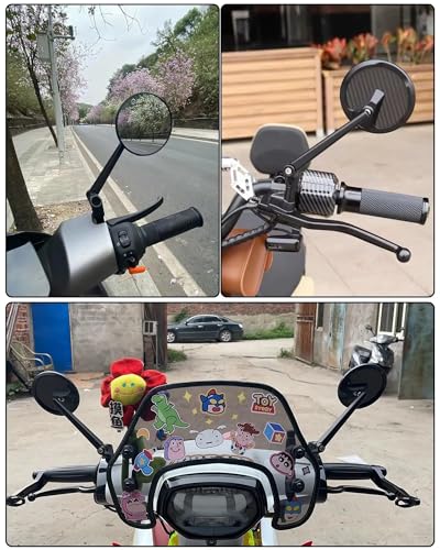 Espejo retrovisor para motocicleta urbana y scooter de uso diario en trayectos cortos 6