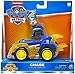 Paw Patrol Mighty Pups Super Paws Deluxe Vehicle with Collectible Figure (Chase)