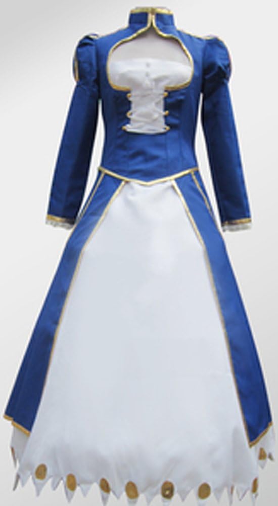 Fate Stay Night (Fate Zero) Holy Grail War Saber Cosplay Costume Made