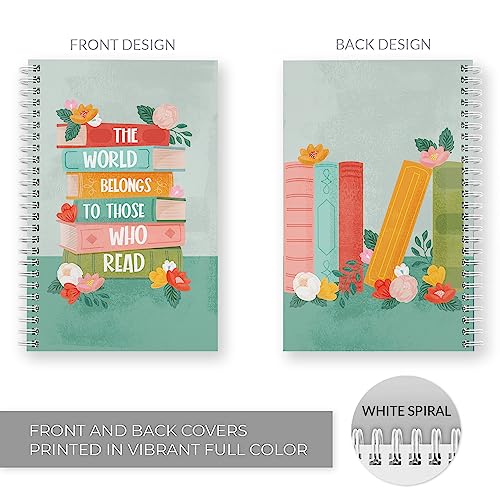 Carnet de notes à spirales florales durable pour ne plus perdre vos notes d'études - 3