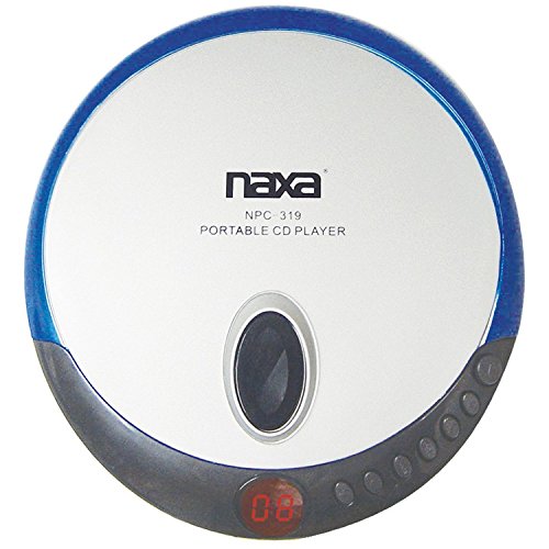 その他 Naxa NPC319BLU Slim Personal Compact Disc Player Blue by Naxa d2ldlup Amazon | Naxa NPC319BLU Slim Personal Compact Disc Player Blue by