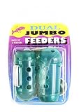 Tamaño: 42 gramos Dinsmores Jumbo Dual Swimfeeder - Accesorio de Pesca, Color Verde