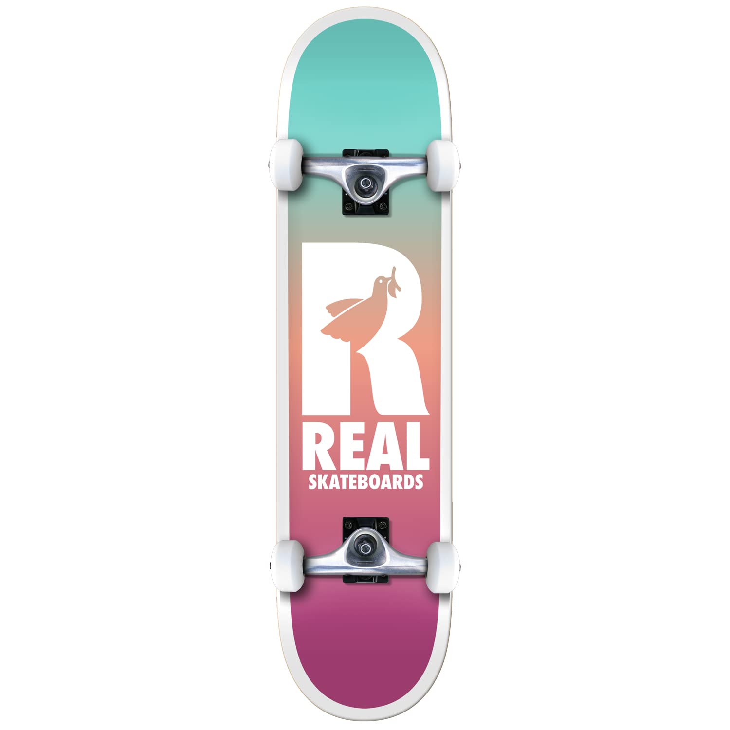 REAL SKATEBOARDS コンプリートスケートボード　8インチ Amazon | リアルスケートボード コンプリート Be Free Fade ブルー