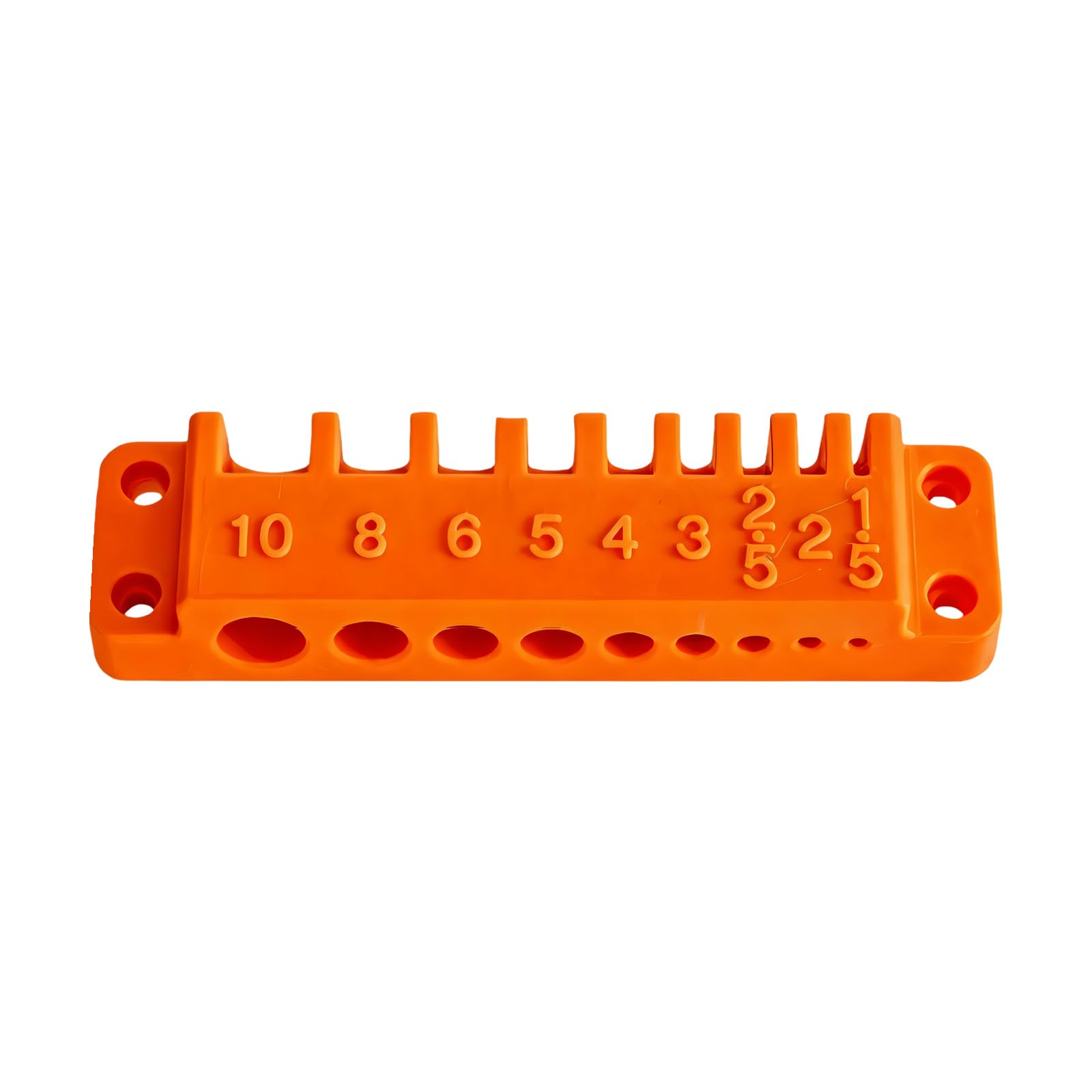 Kaeltsyn A Compact Llen Wrench Organizer Rack, Wall Mount Tool Holder For Metric Storage Nd Repair Worktable Setup Re Wrench Rack