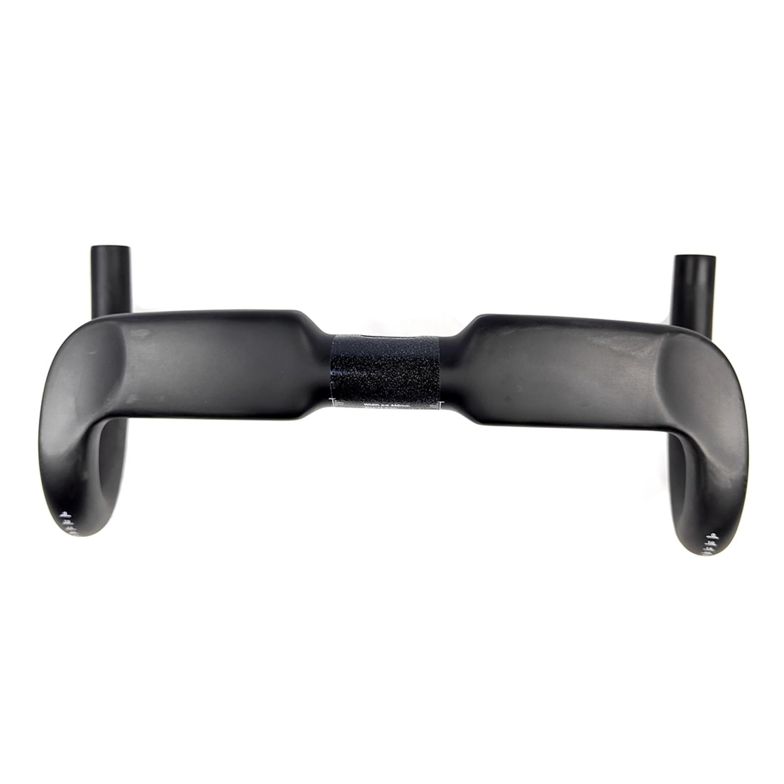 Guidon de vélo de Route en Carbone Guidon de vélo HB24 Guidon de vélo de Route personnalisé en Fibre de Carbone léger 340 mm Guidon de Route en Carbone Vélo de Route(360mm)