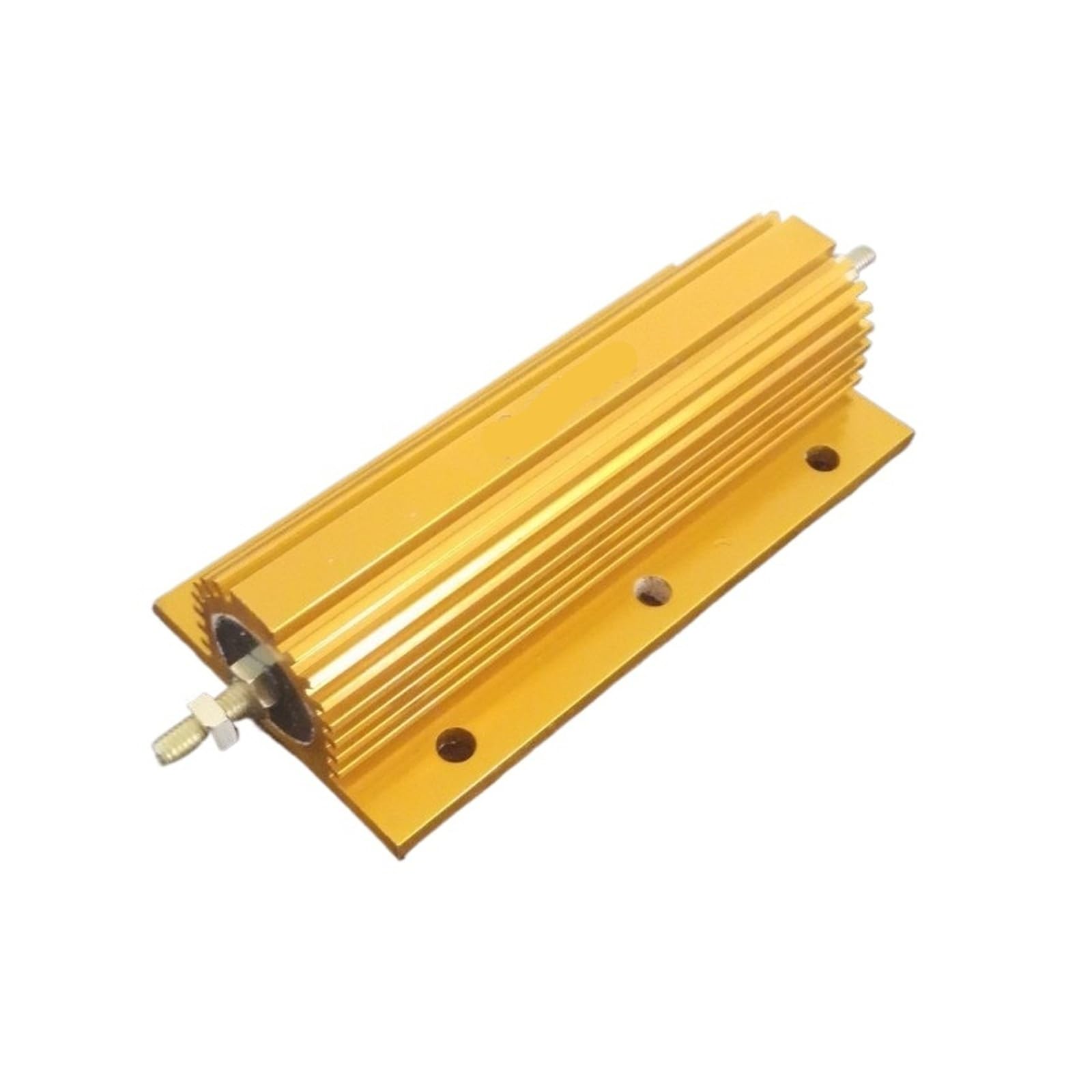 Résistance 8 ohm boîtier alu doré 200W pour charge de simulation