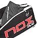 NOX ML10 Competition Paletero, Juventud Unisex, Negro Rojo, 70x45x30cm