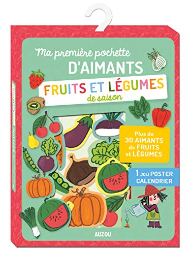 Ma première pochette d'aimants fruits et légumes de saison Ma première pochette d'aimants fruits et légumes de saison