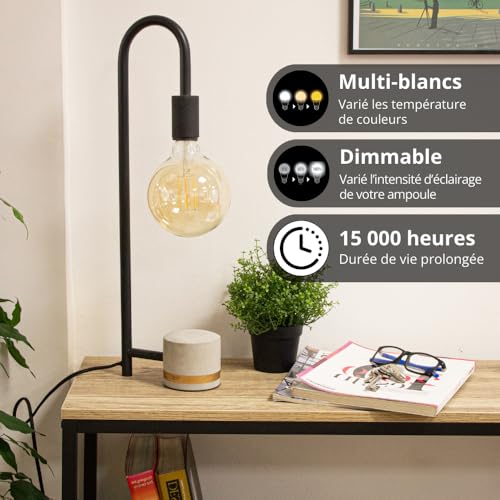 Ampoule connectée E27 pour modifier l'éclairage de votre salon