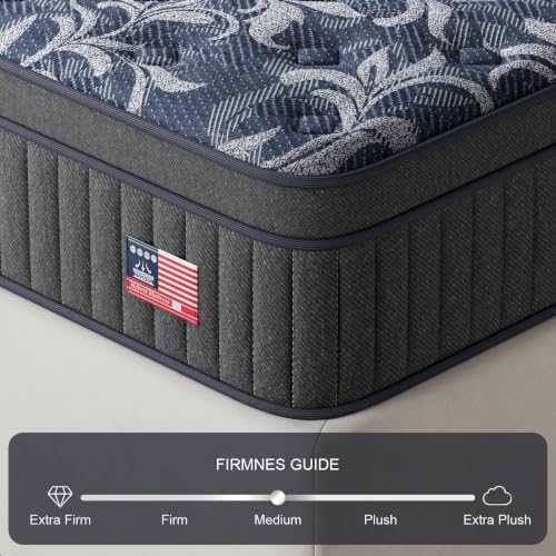 REALONE 12 Inch Queen Hybrid Mattress in a Box by REALONE - Used condition - Image 5