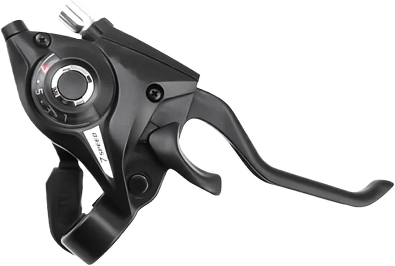 Bicycle Shifter Levers Brake with Shift Cable Cycling Disc Handle Compatible with Bike Trekking Bike Derailleurs 3x7 21 Speed Switch
