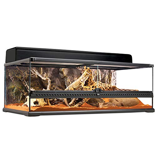 Exo Terra Terrário Grande Low de 121 L, 90 x 45 x 30 cm