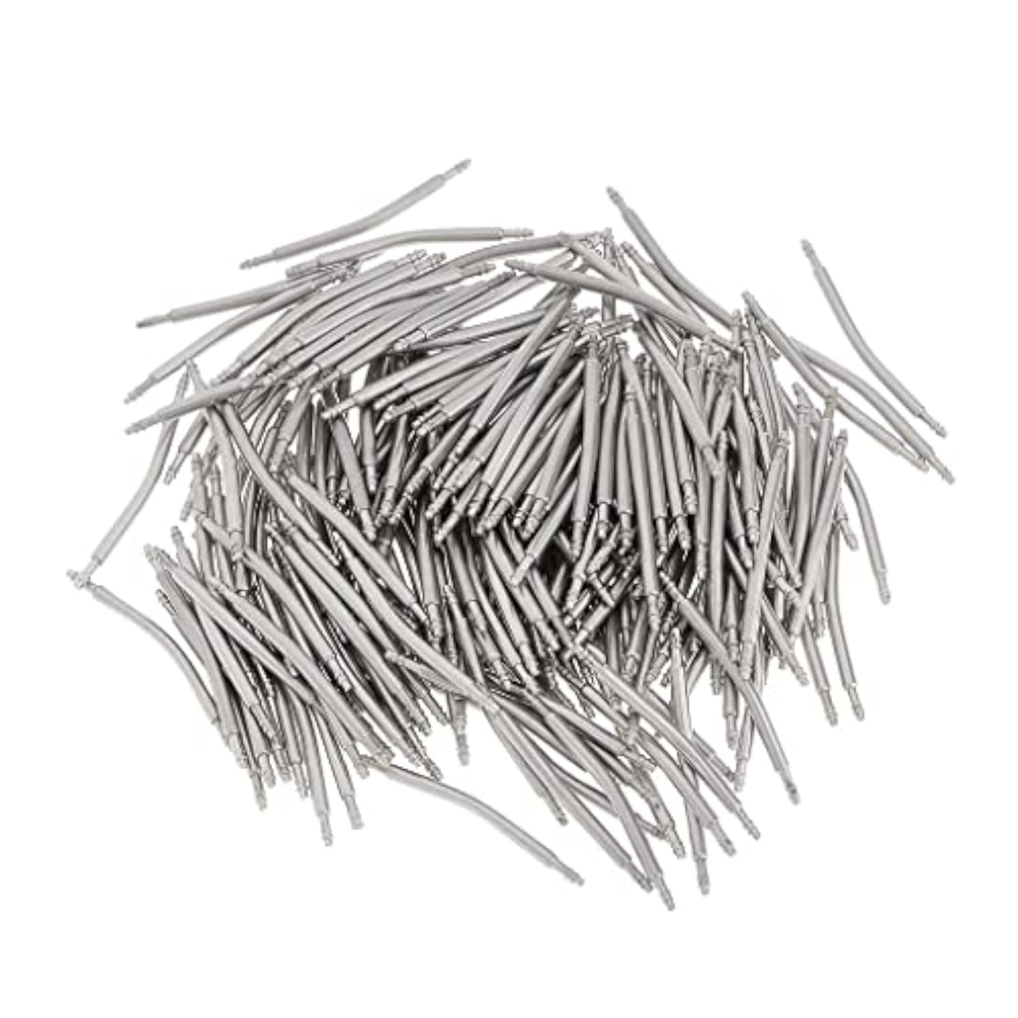 200pcs Stainless Steel Curved Spring Bar Pins for Watch Band