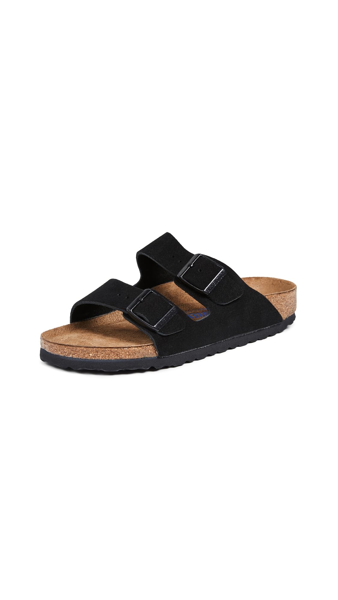 Birkenstock Women's Arizona Soft Footbed Black Suede