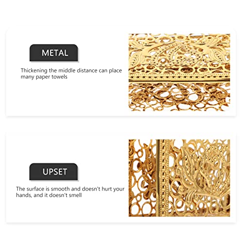 SHERCHPRY Porta-Guardanapos De Metal Dispensador De Lenços De Mesa Porta-Guardanapos Vertical Porta-