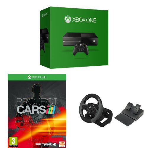 Xbox One Console with Project CARS and Racing Wheel Controller One (Xbox One)