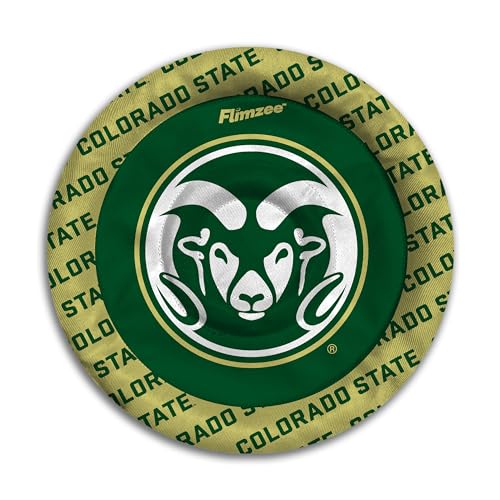 Image of YouTheFan NCAA Colorado State Rams Flimzee Bean-Bag Flying Disc