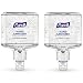 PURELL Advanced Hand Sanitizer Gel ES6 Refill, Clean Scent, 40.6oz, Pack of 2