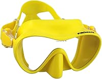 Vista 2 de Máscara de buceo sin marco, buceo, apnea