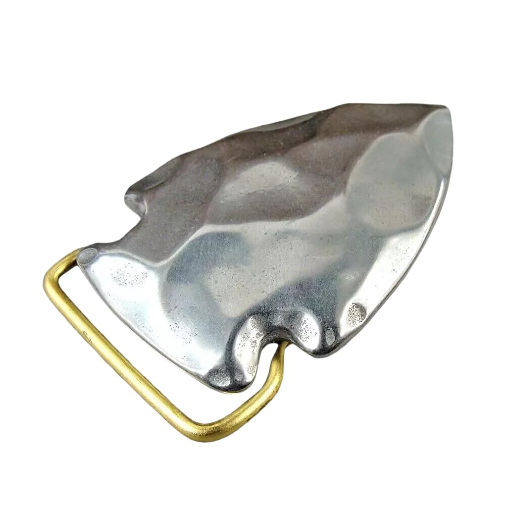 UCCKEYI Heavy Duty Stainless Steel Men/Women's Belt Buckles for 1.5 Inches Belt Pin Buckle (2#)