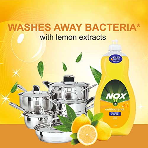 Image of Nox Dishwash Liquid Lemon 500 ml (Pack of 3)