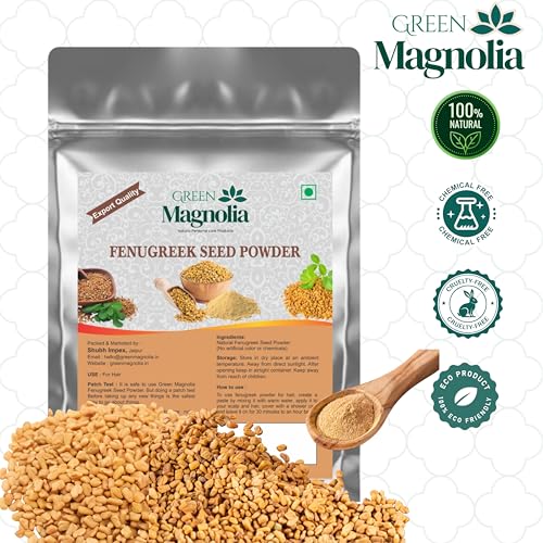 Image of Fenugreek Seed Powder for Hair Care Fine Texture Natural Methi Powder No Artificial Color or Chemicals Ideal for Hair Pack & DIY Mask (100gm)
