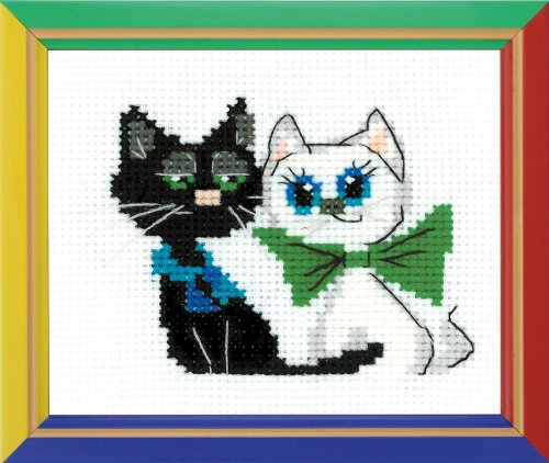 Happy Bee Kit de Iniciación de Punto de Cruz Parejita