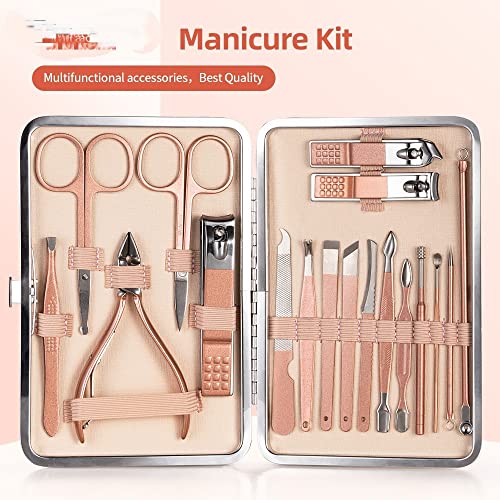 Kit ciseaux de pédicure et manucure rose SCRUBY pour votre routine de soin - 2