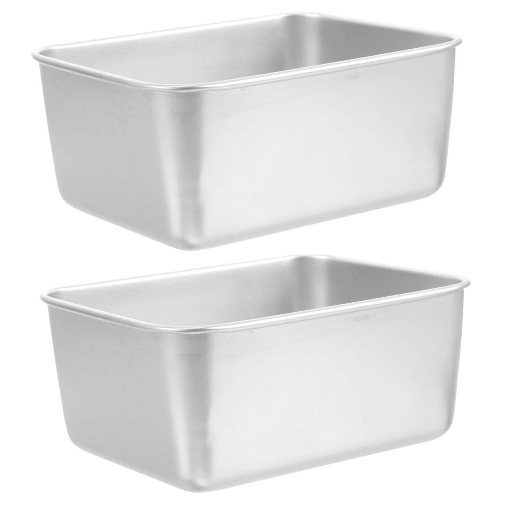 GANAZONO 2pcs Portable Stainless Steel Camping Bowls Lightweight and Food Containers for Picnics Backpacking and Outdoor Activities