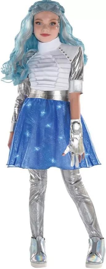 Disney Zombies 3 Addison Alien Costume Youth Dress Up Halloween