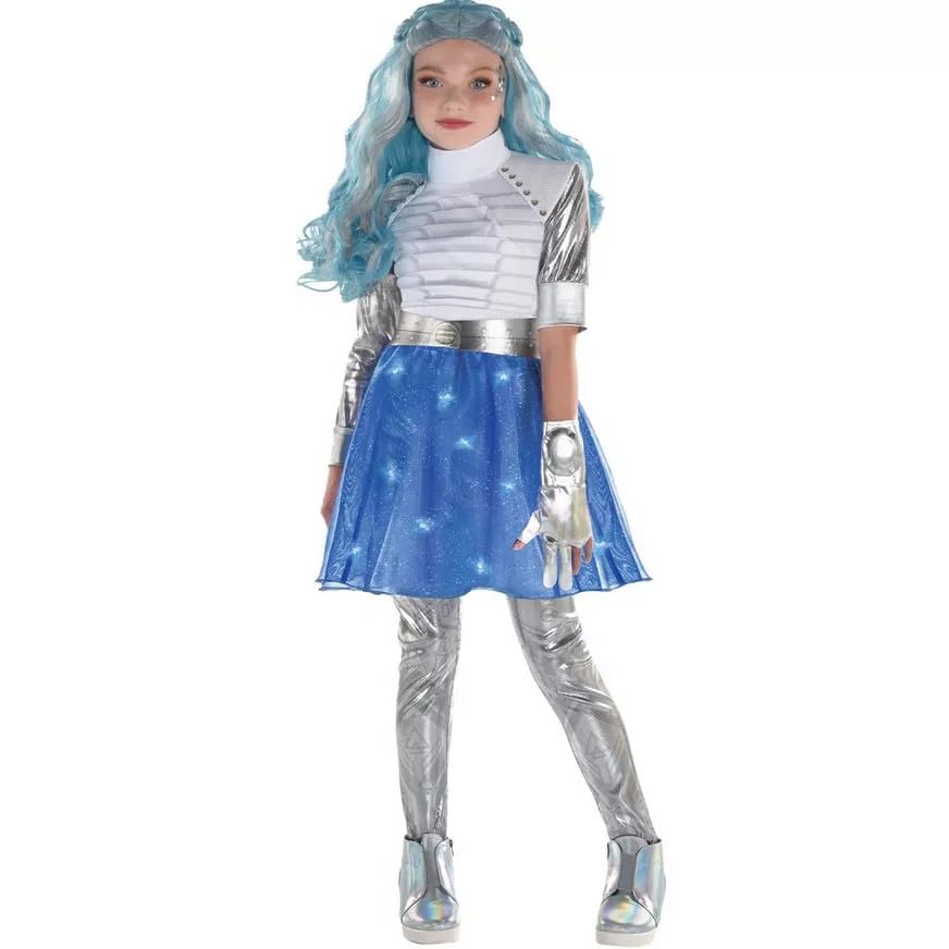 Disney Zombies 3 Addison Alien Costume Youth Dress Up Halloween