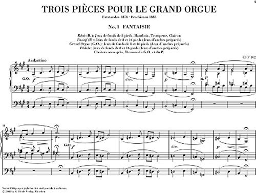 3 Pieces for the Grand Organ