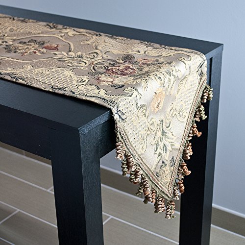Sherry Kline Campbell Table Runner Multicolored,13 X 90