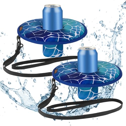 Bandeja flotante para piscina de neopreno con soporte para latas y cervezas de adultos