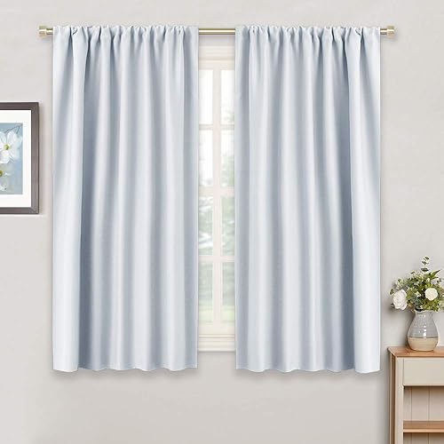 Window Darkening Bathroom Curtains Amazon Com