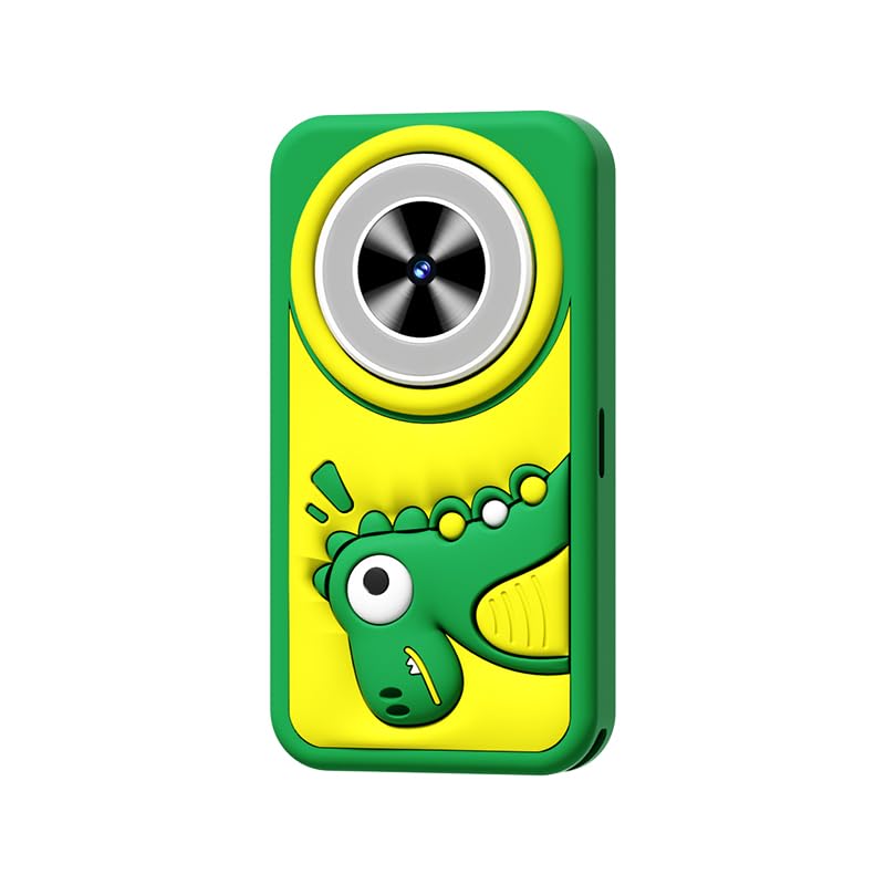 Upgrade Mini Kids Toy Pretend Smart phone, Selfie Phone with 3.0” Touchscreen, for 3-10 Years Old Boys Girls, Green Dinosaur - Image 4